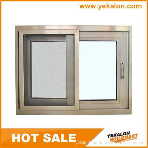 HOT SALE New Design Champagne Aluminum Sliding Window From China Supplier